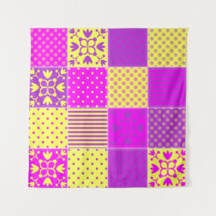 patterns artを使用違うしたパッチワークの背景 タペストリー