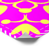 patterns artを使用違うしたパッチワークの背景 ポスター (角)