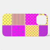 patterns artを使用違うしたパッチワークの背景 Case-Mate iPhoneケース (裏面 (横))