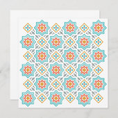 Patterns & Clipart Collection | Seamless Decorativ 招待状 (正面/裏面)