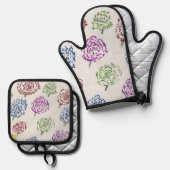 Patterns of Creation  鍋つかみ&鍋敷きセット (正面/裏面)