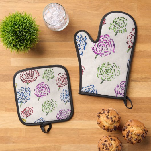 Patterns of Creation  鍋つかみ&鍋敷きセット (トップダウン)