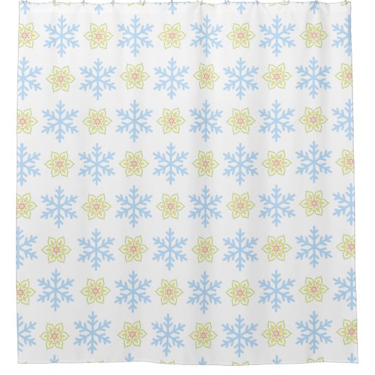 Patterns that combine traditional Korean patterns  シャワーカーテン (正面)