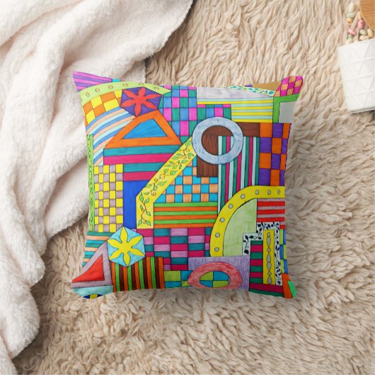 Patterns Vines and Curves クッション (ブランケット)