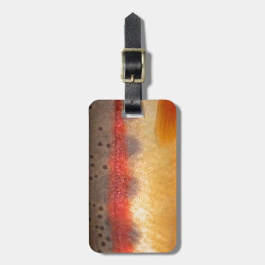 PatternWear©著金マス ラゲッジタグ (正面縦)