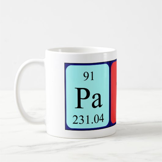 Patti期別テーブル名mag コーヒーマグカップ (左)