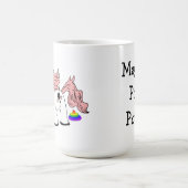 Patticornの魔法のウンチの一服のマグ コーヒーマグカップ (中央)
