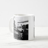 Pattonおよび大佐Lyle Bernard通常ジョージS. コーヒーマグカップ (正面左)