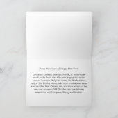 Pattonのクリスマスカード シーズンカード (内部)