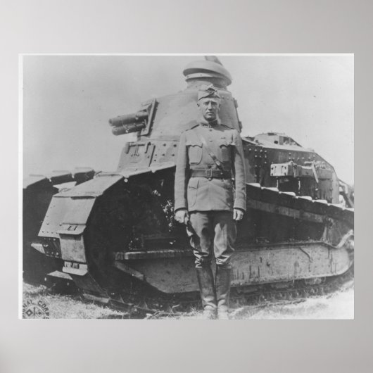 Patton the Tank Commander ポスター (正面)