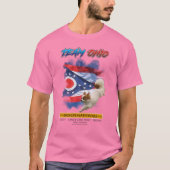 Patty Bisker MEDIUM Tシャツ – ジャンプ写真 (正面)