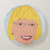 Patty Murray ラウンドクッション (裏面)