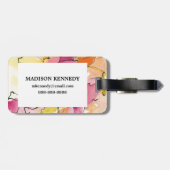 Pattysのプラム ラゲッジタグ (裏面横)