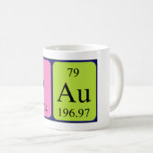 Pau期別テーブル名mag コーヒーマグカップ (正面右)