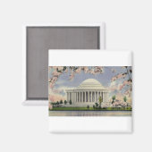 PAU47ジェファーソン記念1.tif マグネット (正面/裏面)