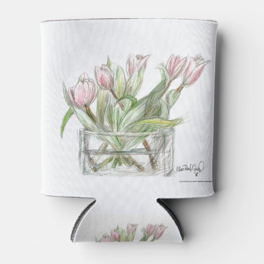 PAU58フラワー1.tif 缶クーラー (正面)