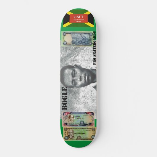 PAUL BOGLE SKATEBOARDS / JMT USA スケートボード (正面)