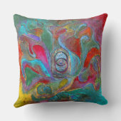 Paul Buicalの「The Celest Guardian from Unseen」 クッション (裏面)