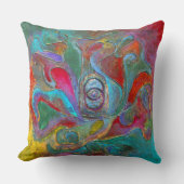 Paul Buicalの「The Celest Guardian from Unseen」 クッション (正面)