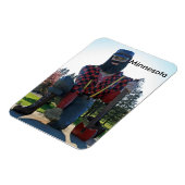 Paul Bunyan 3"x4"フォトマグネット マグネット (左側)