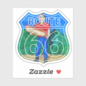 Paul Bunyon Hot Dog man on route 66 シール (シート)