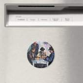 Paul Ceszanneによるカードプレ最高のイヤー マグネット (インサイチュ (食洗機))