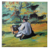 Paul Cezanne - A Painter at Work,  タイル (正面)
