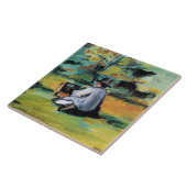 Paul Cezanne - A Painter at Work,  タイル (側面)