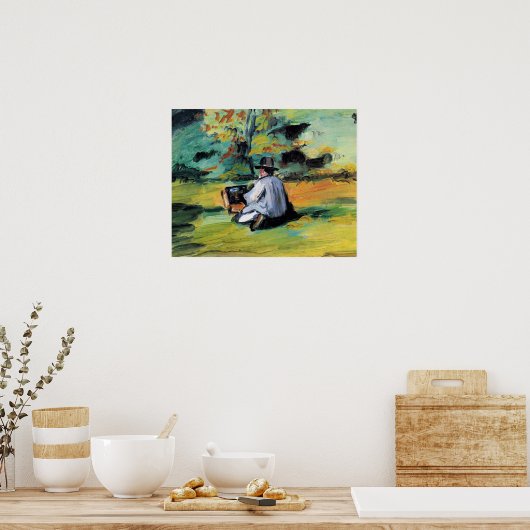 Paul Cezanne - A Painter at Work,  ポスター (キッチン)