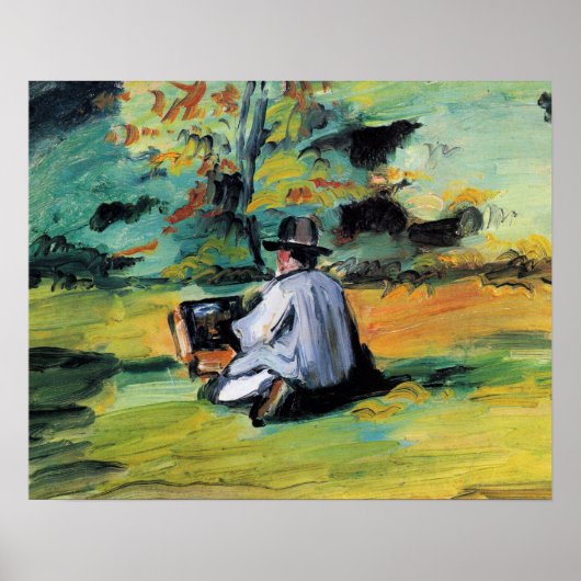 Paul Cezanne - A Painter at Work,  ポスター (正面)