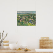 Paul Cezanne - Auvers, Panoramic View ポスター (キッチン)