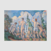 Paul Cezanne - Bathers 薄葉紙 (正面)