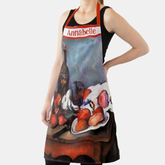 Paul Cézanne Still Life Personalize エプロン (インサイチュ)