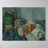 Paul Cezanne - Still Life with Apples ポスター (正面)