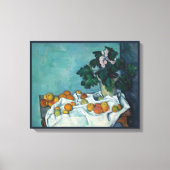 Paul Cezanne Still Life With Apples Fine Art キャンバスプリント (正面)