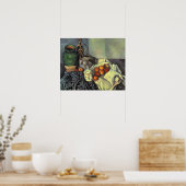 Paul Cezanne, Still Life with Fruit ポスター (キッチン)