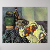 Paul Cezanne, Still Life with Fruit ポスター (正面)