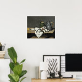 Paul Cezanne - Still Life with Kettle ポスター (ホームオフィス)