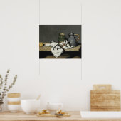 Paul Cezanne - Still Life with Kettle ポスター (キッチン)