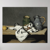 Paul Cezanne - Still Life with Kettle ポスター (正面)