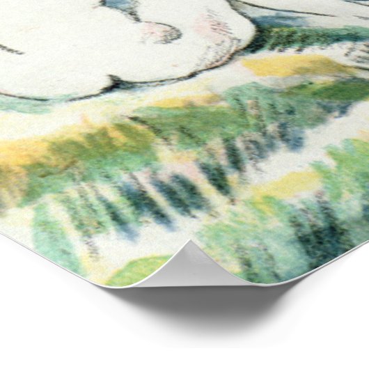 Paul Cezanne | The Bathers, Small plate ポスター (角)