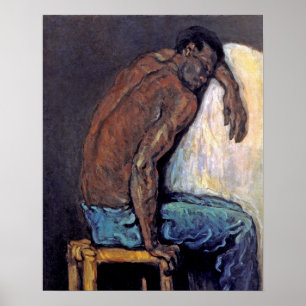 Paul Cezanne - The Negro Scipio Fine Art Painting ポスター