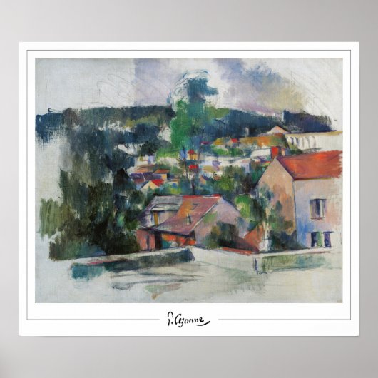 Paul Cézanne Zedign Art Poster #28 ポスター (正面)