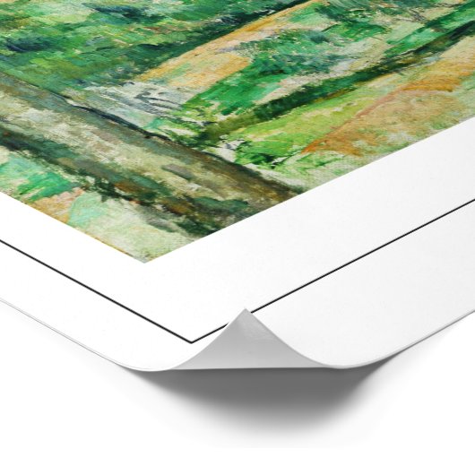 Paul Cézanne Zedign Art Poster #422 ポスター (角)