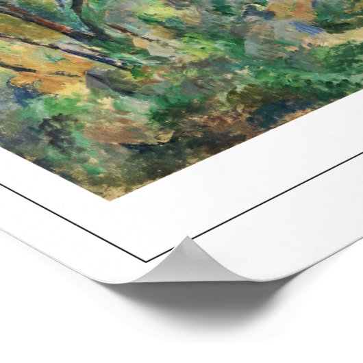 Paul Cézanne Zedign Art Poster #48 ポスター (角)