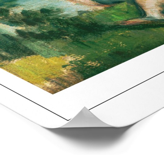 Paul Cézanne Zedign Art Poster #99 ポスター (角)