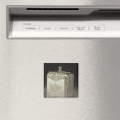 Paul de Lamerieによる銀色の茶筒 マグネット (インサイチュ (食洗機))