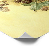 Paul de Longpre著「ブラックベリー」 ポスター (角)