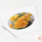 Paul de Longpre著「California Poppies」 – ステッカー (封筒)