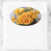 Paul de Longpre著「California Poppies」 – ステッカー (バッグ)